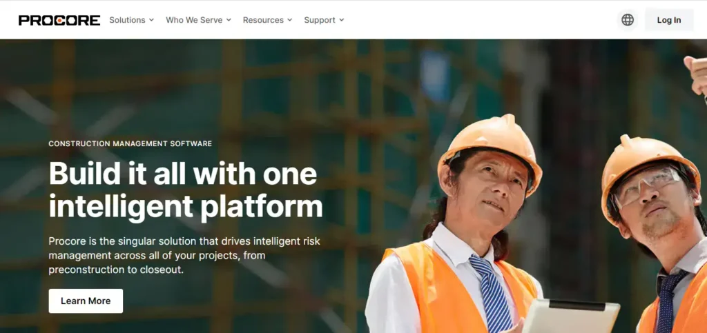 Procore Construction software