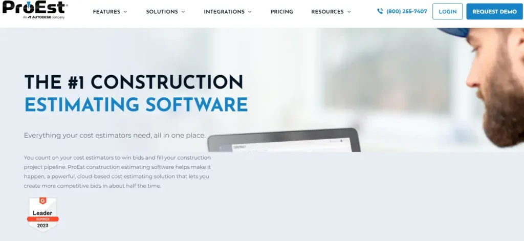 ProEst Construction Estimating Software - The #1 cloud-based solution for creating competitive bids.