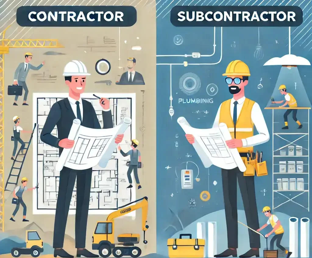 Contractor vs Subcontractor