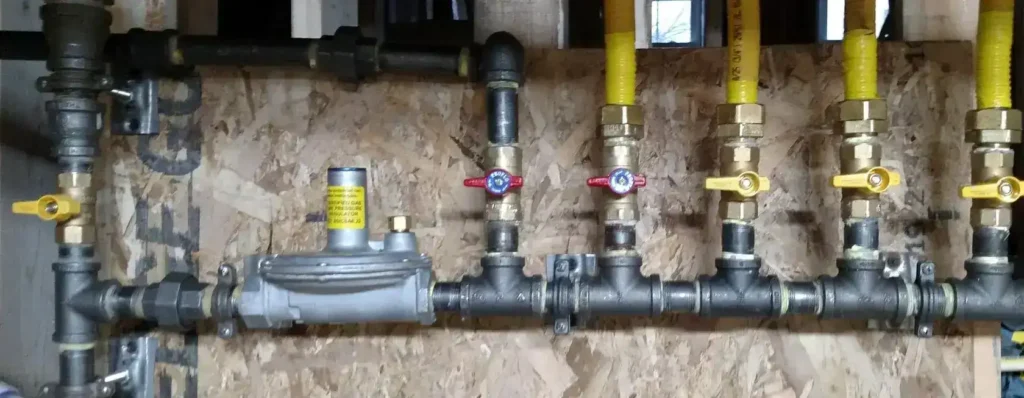 Gas Line Installation 