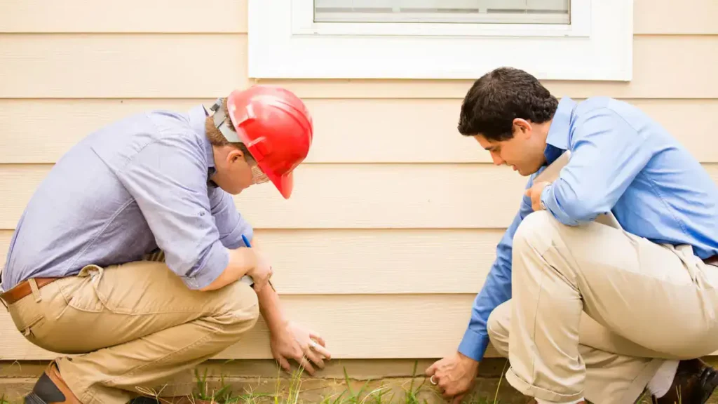 Expert Home Inspection Cost expert finalizing the cost