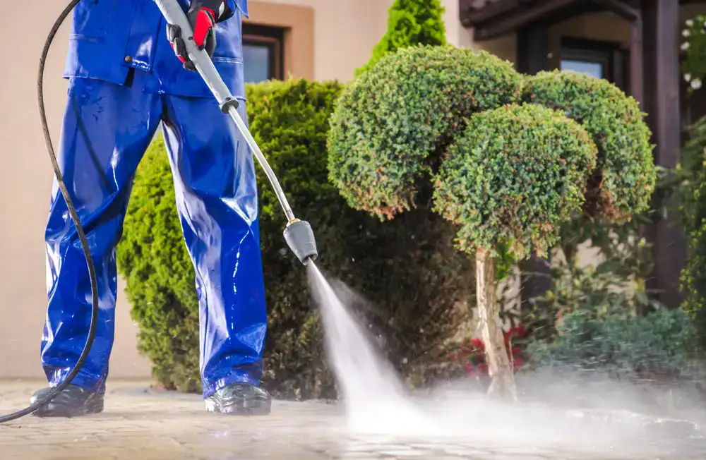 Pressure Wash a Driveway