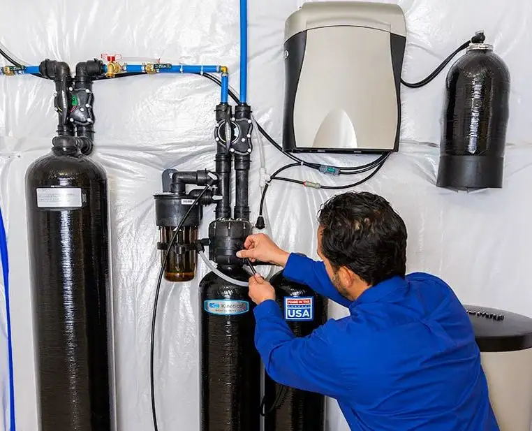 Water Softener System Installing 