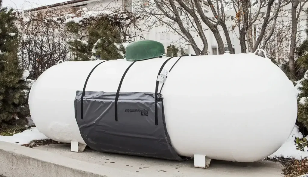 500-Gallon Propane Tank Installation 