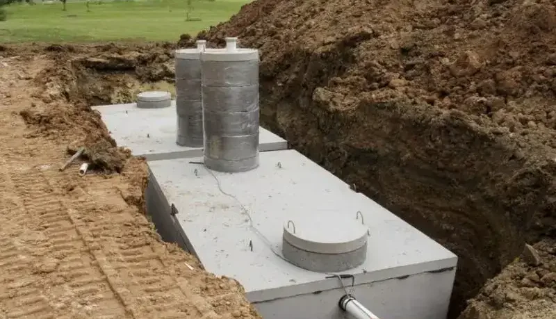 concrete septic tank